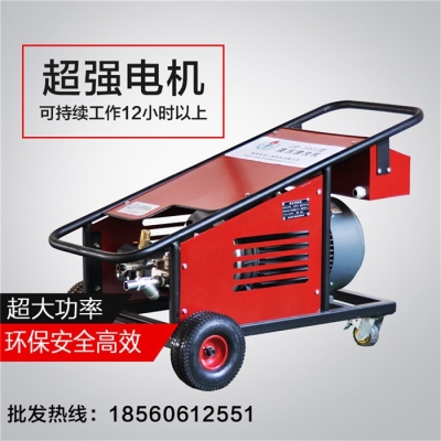 高壓水噴砂除銹清洗機(jī)不出水怎么解決？