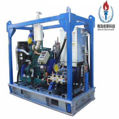 青島炬榮發(fā)貨一覽-空化射流水下清洗設備