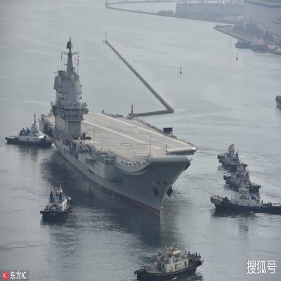 國產(chǎn)航母今天駛?cè)肱_灣海峽