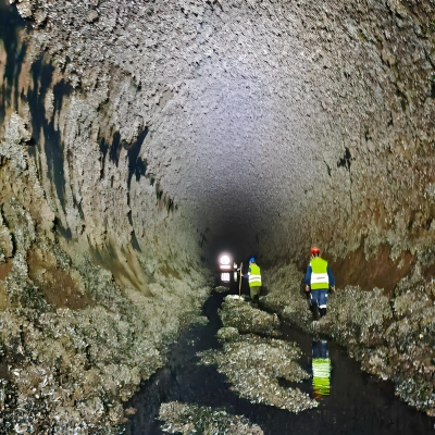 水下長(zhǎng)距離涵洞內(nèi)壁海生物清洗與回收技術(shù)現(xiàn)狀